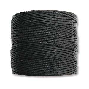 Medium Nylon Knotting Cord Black 77 Yard