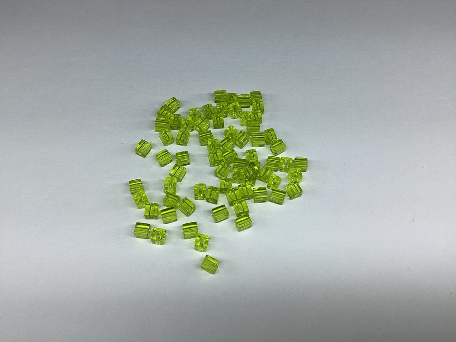 Miyuki Cube 4mm cobalt