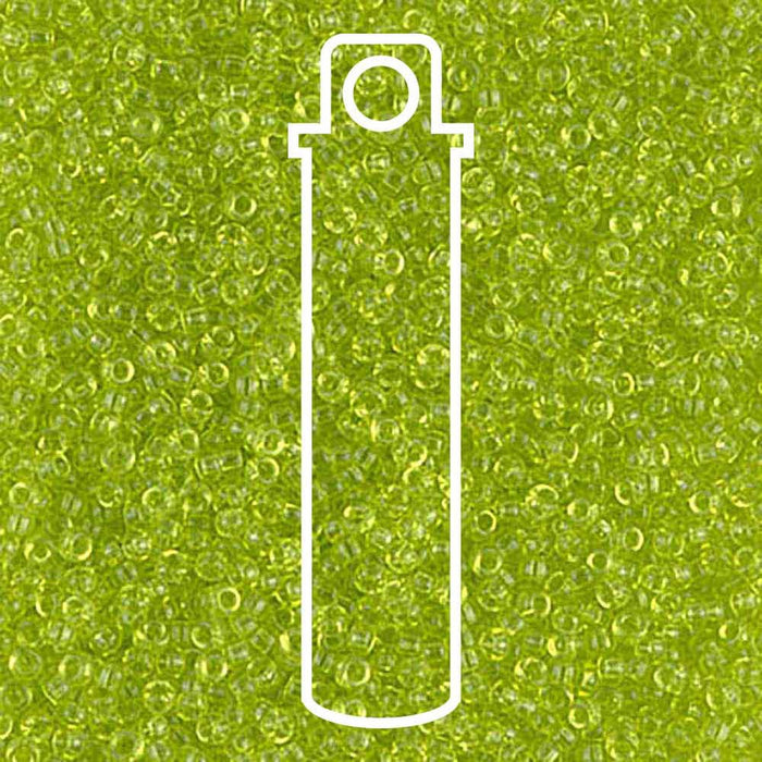 Transparent Chartreuse 15/0 9143