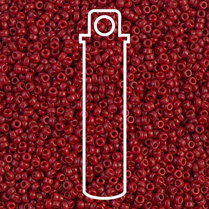 Dyed Opaque Maroon 15/0 91464