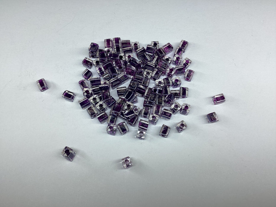 Miyuki Cube 4mm cobalt