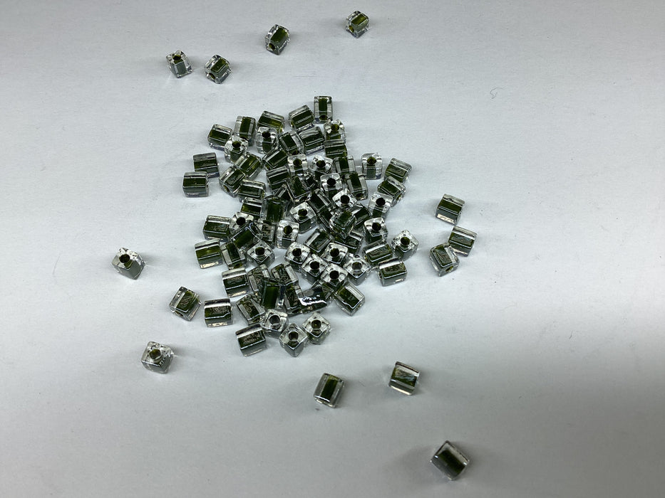 Miyuki Cube 4mm cobalt