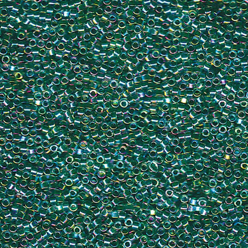 Miyuki Delica 11/0 lined lime AB (DB060)