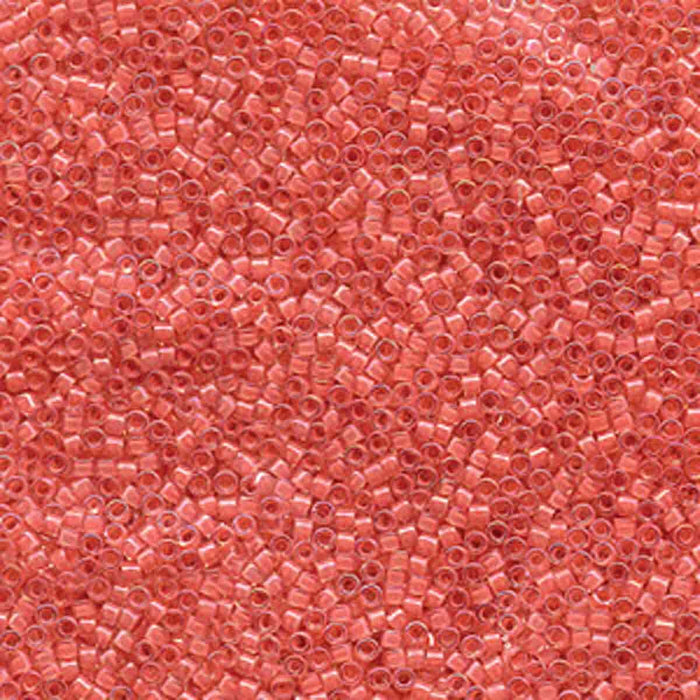 Miyuki Delica 11/0 lined rose pink AB (DB070)