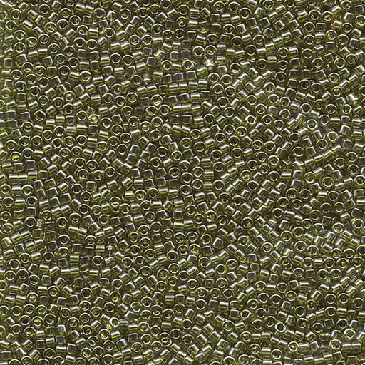 Miyuki Delica 11/0 transparent Olive Luster (DB1227)