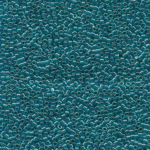 Miyuki Delica 11/0 transparent Caribbean Teal Luster (DB1228)