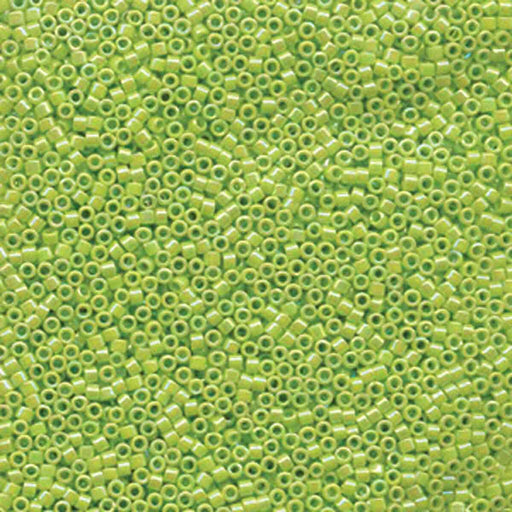 Miyuki Delica 11/0 transparent lime AB (DB1246)