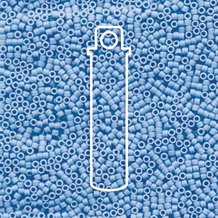 DB1587 Opaque Agate Blue 11/0