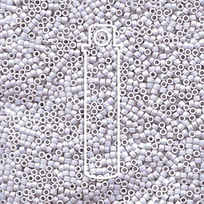 DB1589 Opaque Ghost Gray 11/0