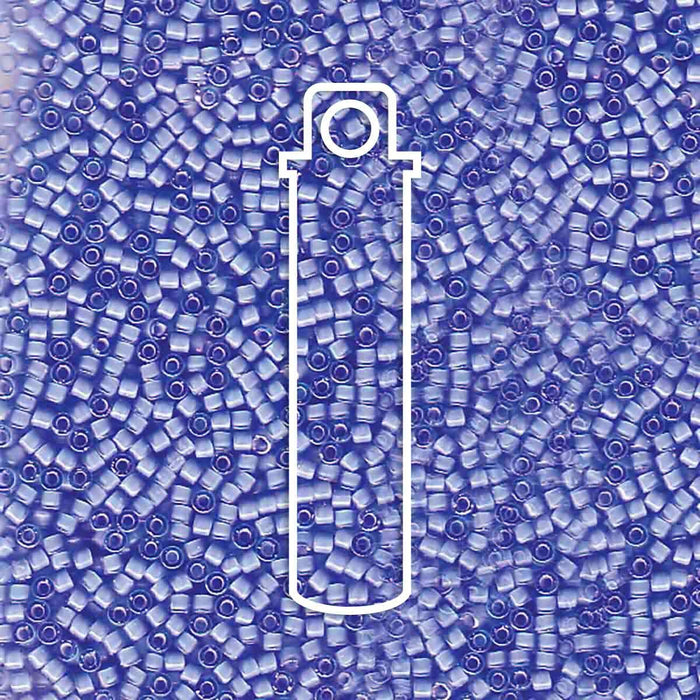 DB1784 White Lined Sapphire AB 11/0