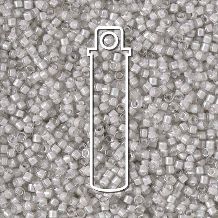 DB2391 fancy Lined Oyster 11/0