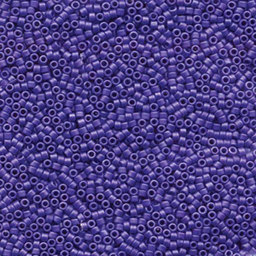 Miyuki Delica 11/0 delica matte metallic sapphire blue (DB361)