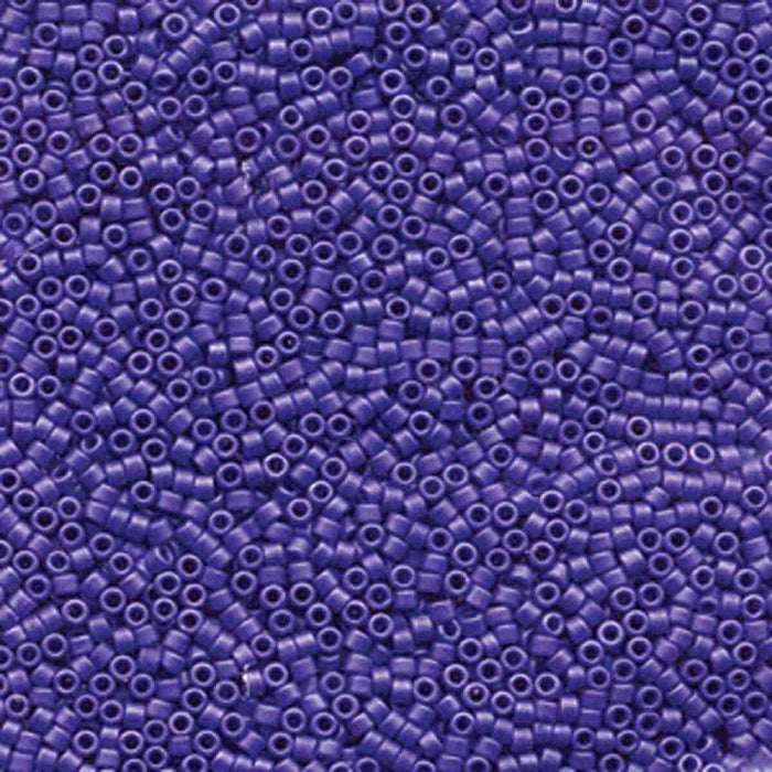 Miyuki Delica 11/0 delica matte metallic sapphire blue (DB361)