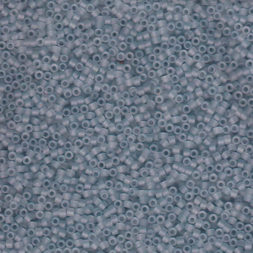 Miyuki Delica 11/0 Matte transparent Shadow Gray (DB381)