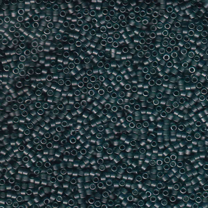 Miyuki Delica 11/0 matte transparent Montana (DB387)