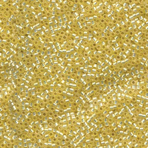 Miyuki Delica 11/0 delica silver lined light yellow Alabaster (DB623)