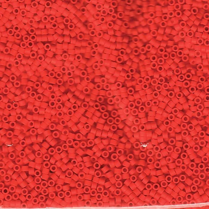 Miyuki Delica 11/0 delica Matte opaque light Siam (DB757)