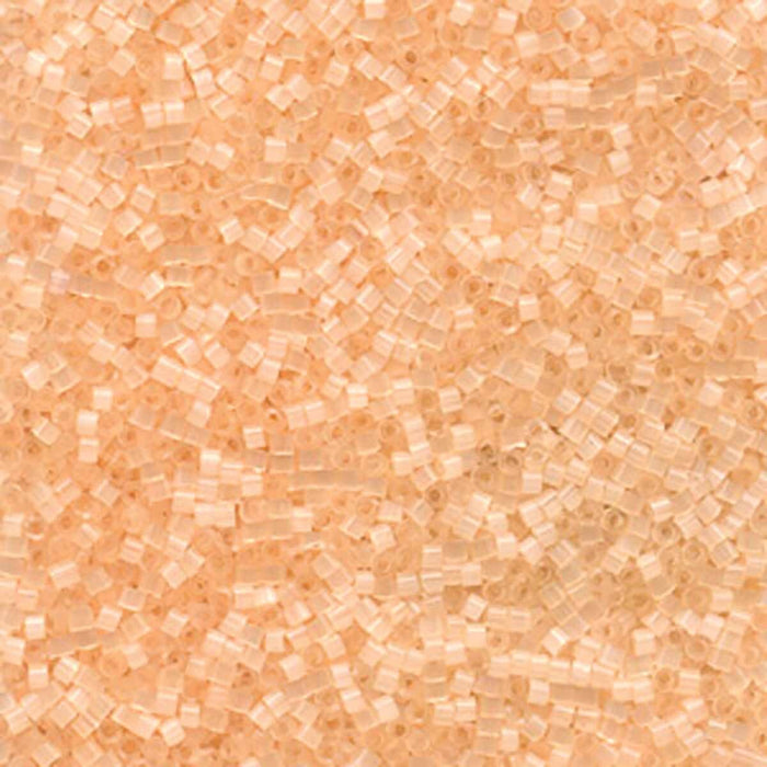 Miyuki Delica 11/0 light peach silk satin (DB821)
