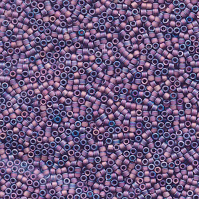 Miyuki Delica 11/0 transparent light amethyst matte (DB870)