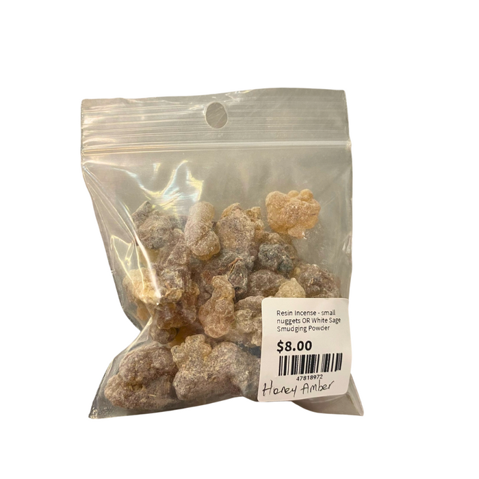 Resin Incense - small nuggets OR White Sage Smudging Powder