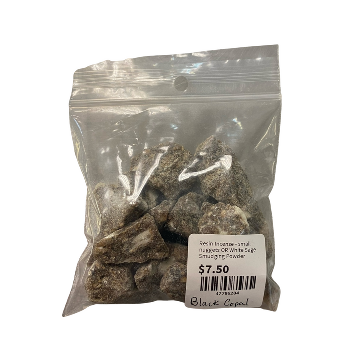Resin Incense - small nuggets OR White Sage Smudging Powder