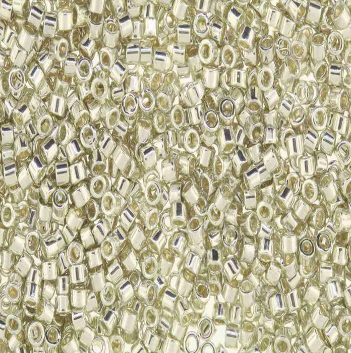 Miyuki Delica 11/0 delica galvanized silver (DB035)