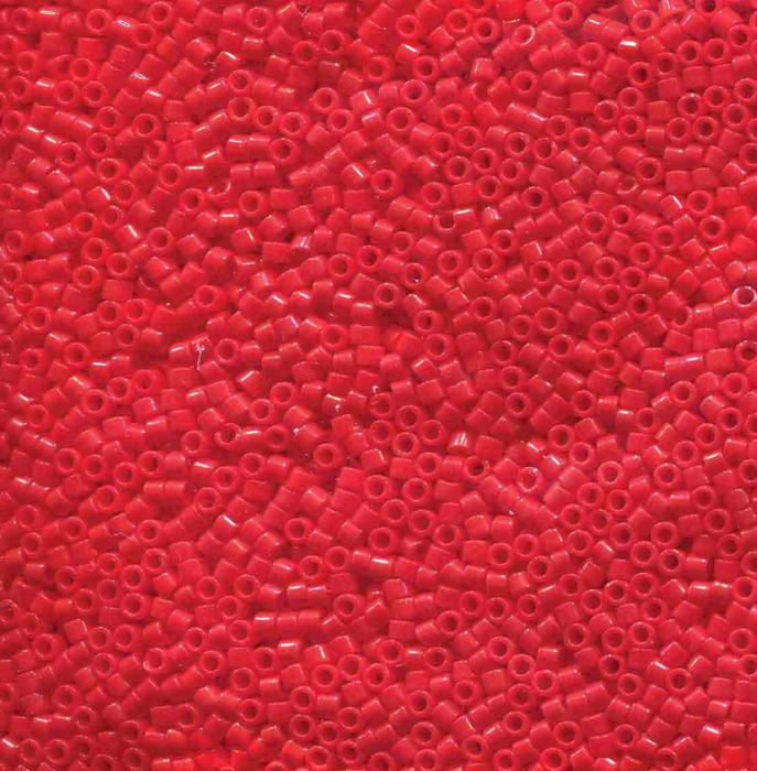 Miyuki Delica 11/0 delica opaque dark cranberry (DB723)