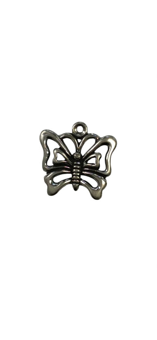 Sterling Silver Charm, Butterfly Large