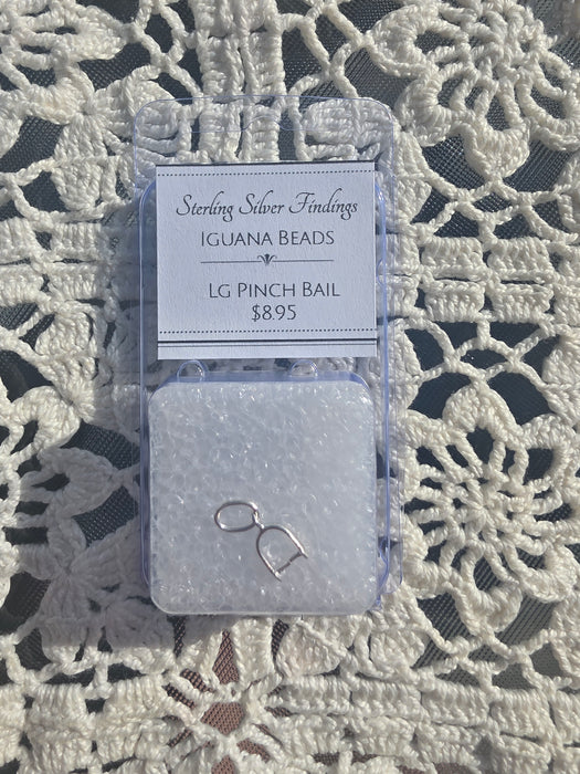Pinch bail sterling large