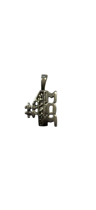 Sterling Silver Charm, #1 Mom
