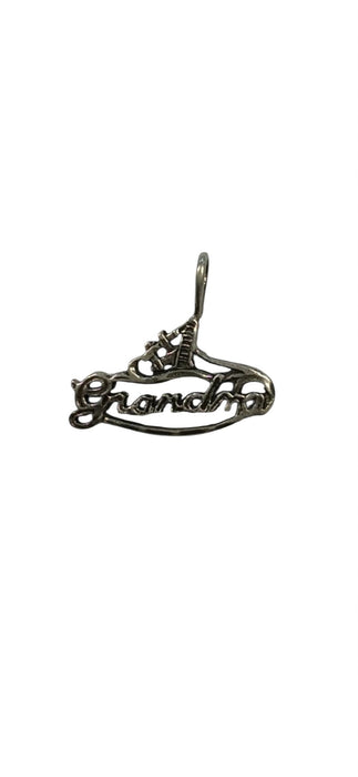 Sterling Silver Charm, Grandma