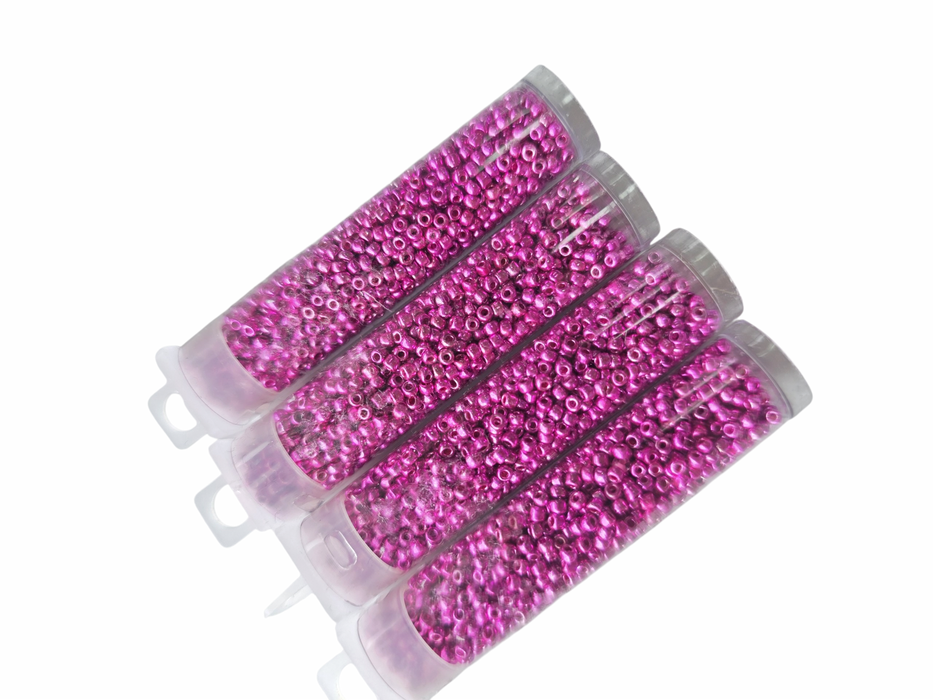 Metallic fuschia hot pink 10g 11/0 (#47)