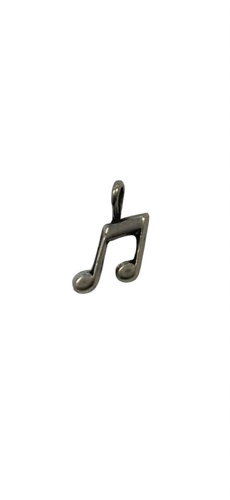 Sterling Silver Charm, Music Note Small