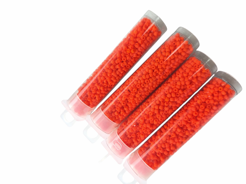 Dark orange matte 10g 11/0 (#43)