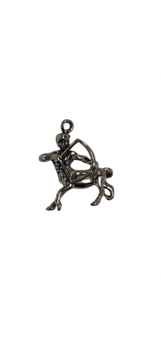 Sterling Silver Charm, Sagittarius 3D