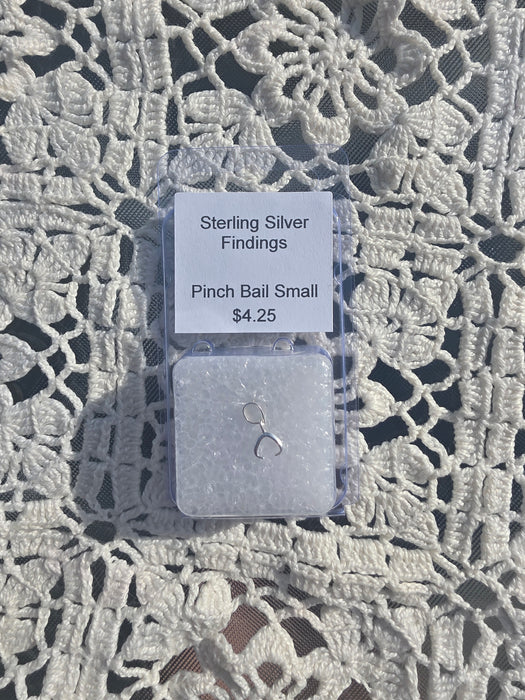 Pinch bail sterling small