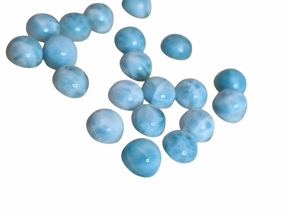 6mm larimar cabochon