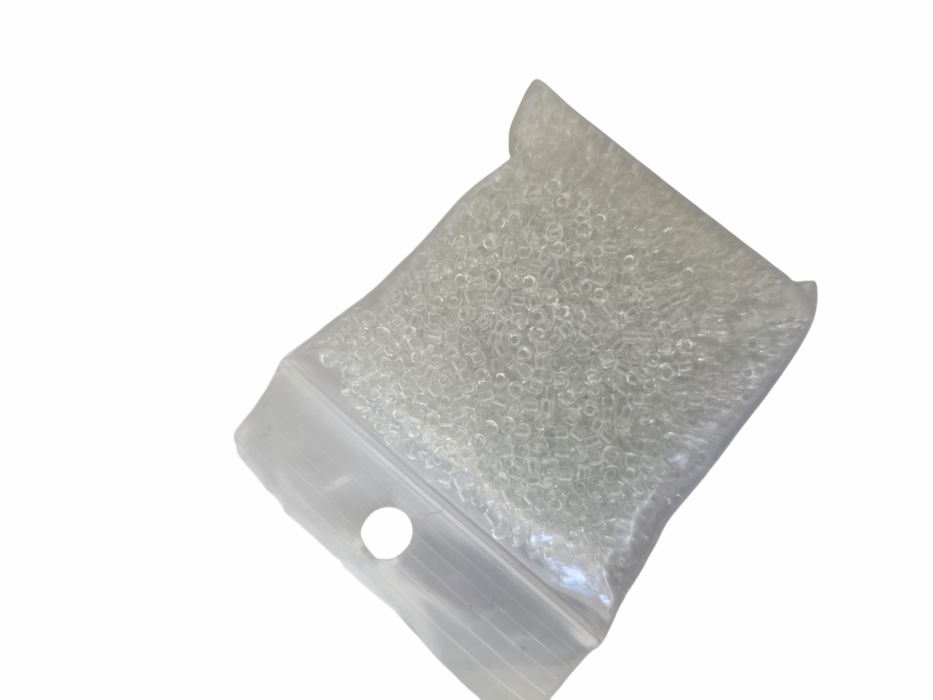 Transparent crystal 11/0 20g (#23)