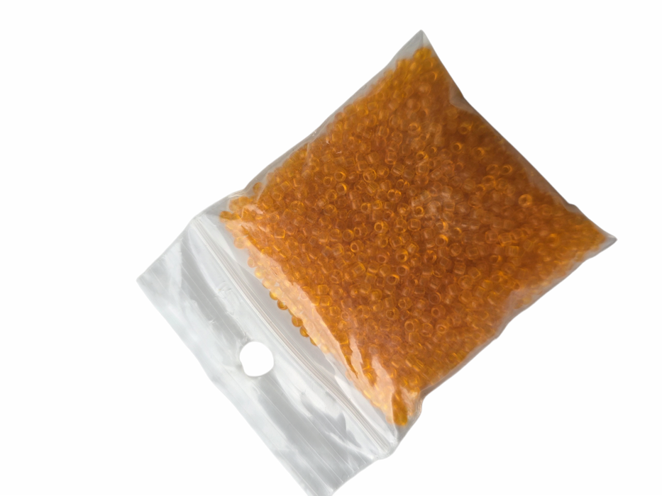 Transparent light orange 20g 11/0 (#48)