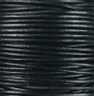 0.5mm Round Indian Leather Cord 5yrd Bundle