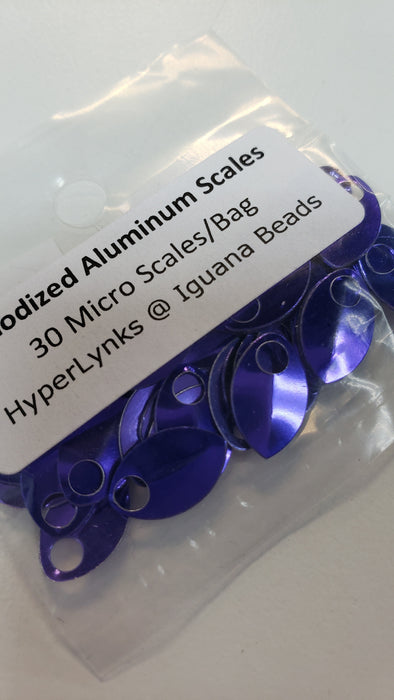 Aluminum Scales 30pcs Micro Purple