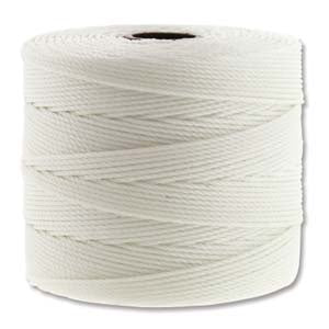 Fine Nylon Knotting Cord - White 118yards
