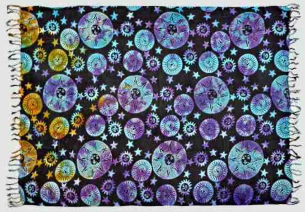 Altar cloth - Large 42"x68" -Sarong - Scarve - 10 Design to choose from!