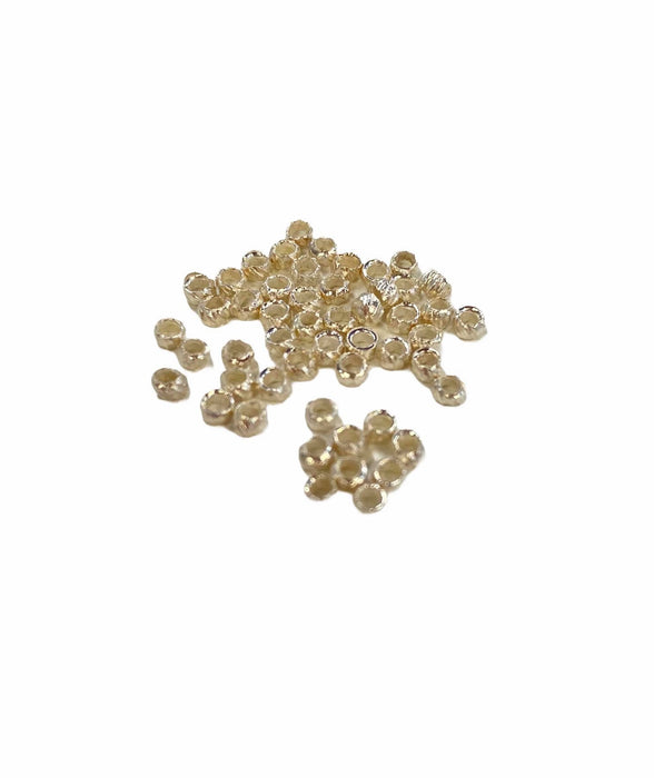 Ridged Crimp Bead 1mm