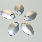 Aluminum Scales 25pcs Small Brushed Brushed Silver