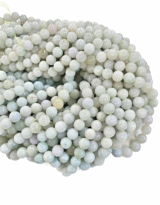 8mm Burma Jade Round 16" Strand