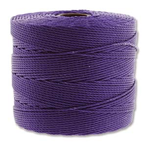 Fine Nylon Knotting Cord PURPLE 118yards