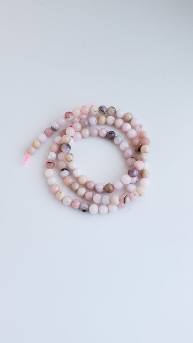 4mm Pink Opal Round