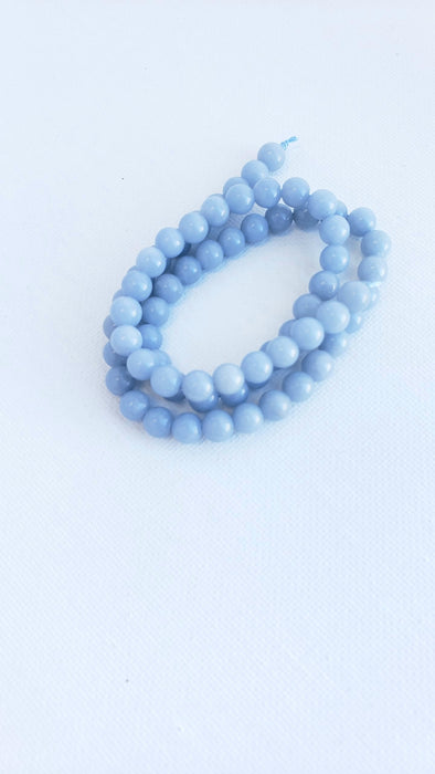 4mm Angelite Bead Strand 16"