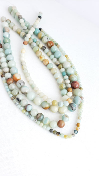 4MM AMAZONITE POLISHED 16" STRAND